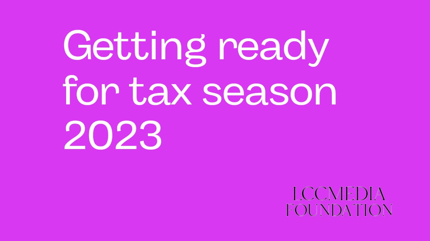 Getting ready for tax season 2023